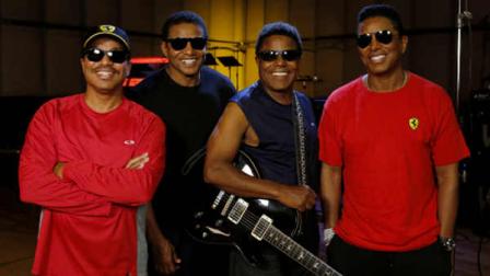 FILE - This June 12, 2012 file photo shows, from left, Marlon Jackson, Jackie Jackson, Tito Jackson and Jermaine Jackson during a rehearsal in Burbank, Calif. Nearly three years after Michael Jackson died while staging his comeback, four of his brothers - Marlon, Jermaine, Tito and Jackie - are preparing for their own return to the stage. (Photo by Todd Williamson/Invision/AP)