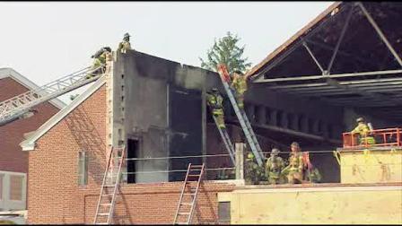 Another fire at Wilmington Friends School