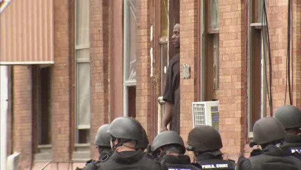 Standoff in North Philadelphia