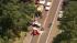Chopper 6 HD was over the scene late Tuesday...