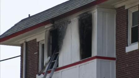 Man leaps from window to escape Logan fire