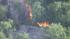 Chopper 6 over a fire at Wharton State Forest in...