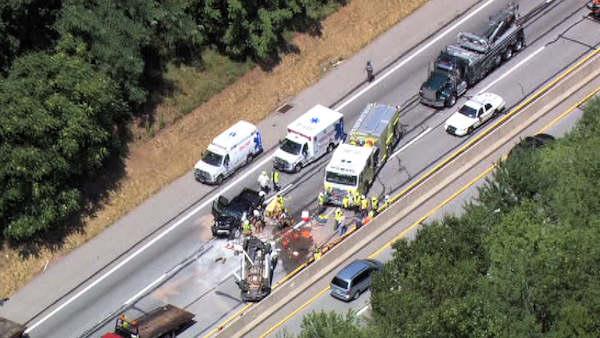 Crash on the Pennsylvania Turnpike