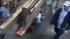 Three men were caught on camera while spending...