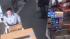 Three men were caught on camera while spending...