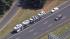 Car carrier crash on I-95
