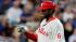 Philadelphia Phillies Ryan Howard points after...