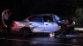 1 injured when car hits SEPTA bus, utility pole