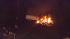Chopper 6 over a fiery tractor-trailer crash in...