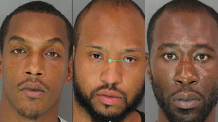Pictured: James McDuffie, Charles Robinson, Edward David Cottle
