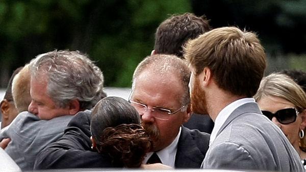 Funeral for Garrett Reid