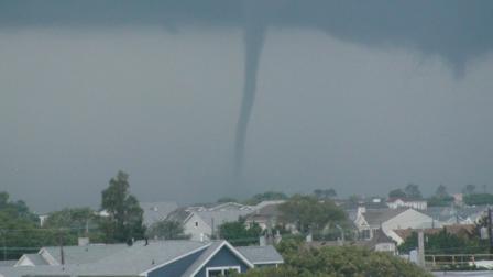Action News viewer Steve Pellettiere sent us this picture of a waterspout off the Jersey shore on Tuesday August 14, 2012.