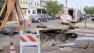 Water main break in Port Richmond