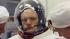 Astronaut Neil Armstrong in space suit in 1969....