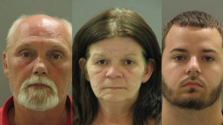 3 arrested after marijuana found in garden in Del.