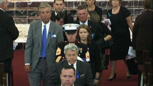 The funeral for Officer Bradley Fox