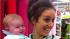 22-year-old Erin Phillips with her young baby....