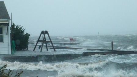 Sandy hits Ventnor