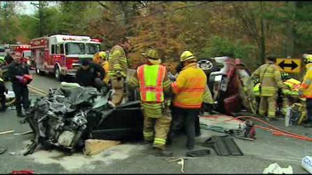 Head-on crash in Claymont