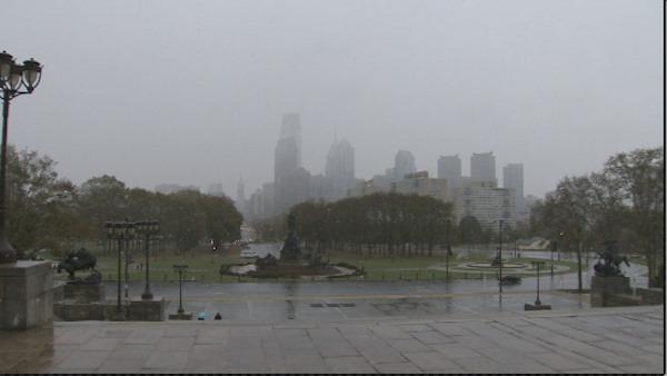 Snowy nor'easter hits the area