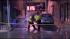 Crews on the scene of a water main break in...