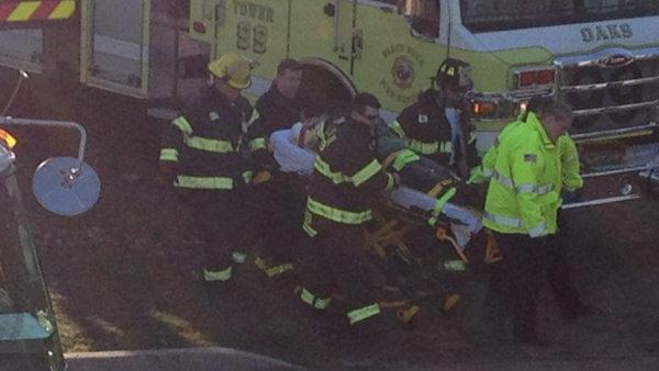 Workers fall into Montgomery County water tank