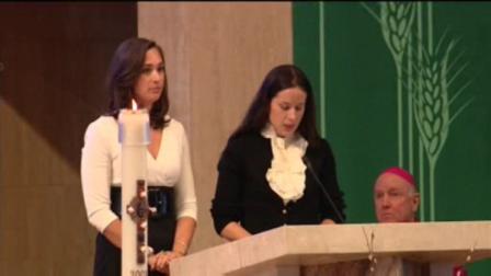 Pictured: Ashley Biden (left), daughter of Vice President Joe Biden