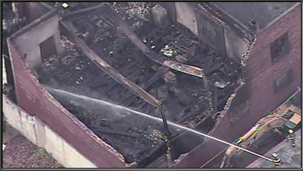 Mummers warehouse fire