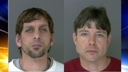 Anthony DeRosa and Eric Boehm, suspects arrested in drug bust outside of Franklin Mills Mall