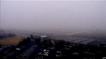 The fog hovers over Philadelphia International Airport on Sunday, January 13, 2013.