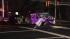 At least 14 people were hospitalized after a van...
