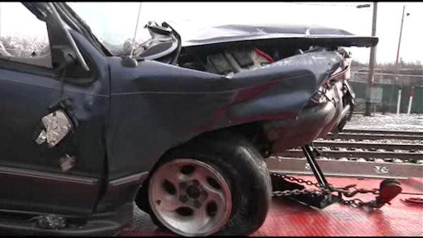 SUV falls from Turnpike in Montco