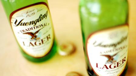 Bottles of Yuengling beer are displayed in Philadelphia, Wednesday, May 16, 2007. Yuengling employees throw out their union and the events have left a bitter taste in the mouth of union leaders, whose claims were rejected by the National Labor Relations Board. (AP Photo/Matt Rourke)