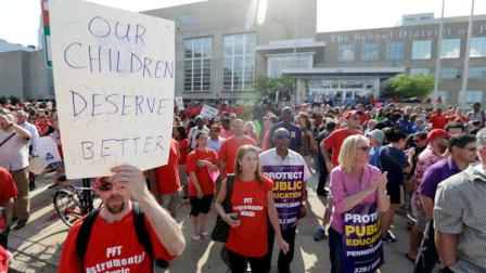 Philadelphia School District protest
