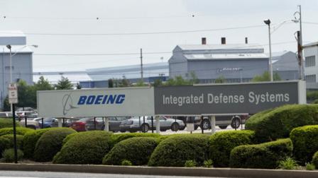 The Boeing Aircraft Corporation in Ridley Park Pa. is seen Thursday May 15, 2008.