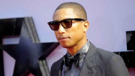 Pharrell Williams arrives at the BET Awards at the Nokia Theatre on Sunday, June 30, 2013, in Los Angeles. (Photo by Chris Pizzello/Invision/AP)