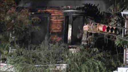 Man critical after jumping from burning home in Camden