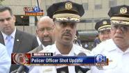 Phila. Police press conference on officer shot