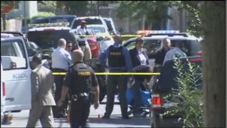 Action News was on the scene after two police detectives were shot in Trenton, New Jersey on Thursday morning.