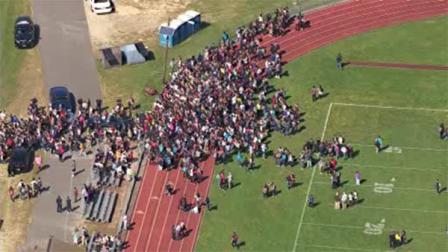 Students evacauted from Cherry Hill East High School