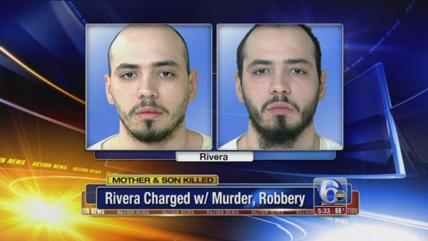 Rivera charged with murder, robbery