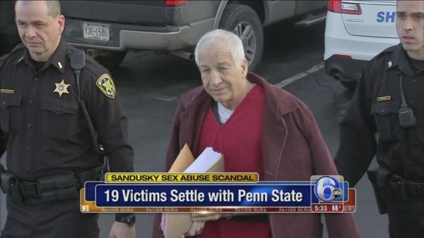 19 Sandusky victims settle with Penn State