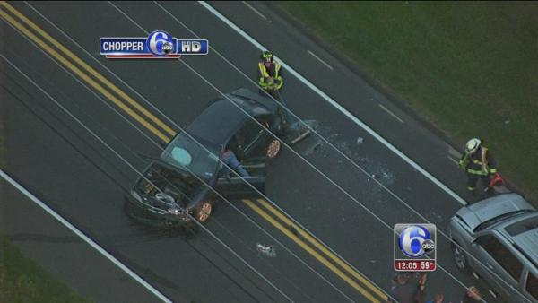 Distracted driving blamed in Franconia crash