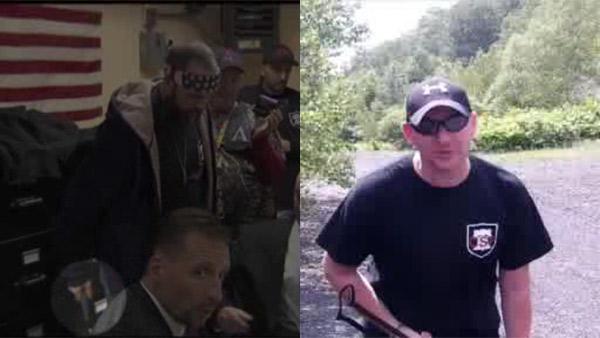 Loaded gun dropped in hearing