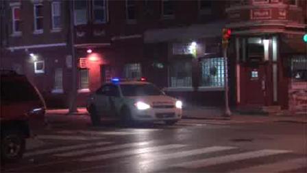 Stabbing scene in Olney