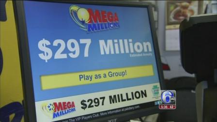 Mega Million jackpot reaches $297 Million