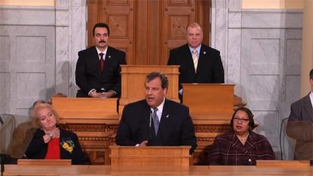 Gov. Chris Christie delivers State of the State address