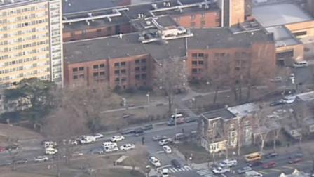 Shots were fired and two students were wounded at Delaware Valley Charter School in Philadelphia.