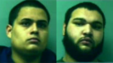 Pictured: 20-year-old Gaspar Perez and 22-year-old Randy Hernandez