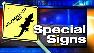 Salamander crossing signs